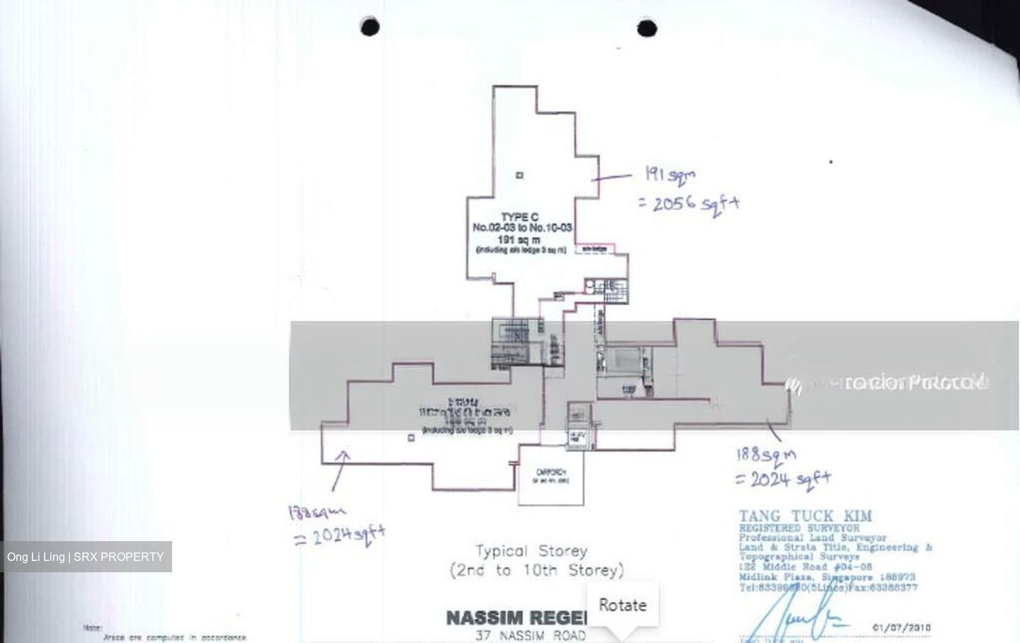 Nassim Regency (D10), Condominium #550421651